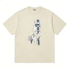 HERMES Kaos Logo Seri Huruf, Unisex '"COD '" HE - 11