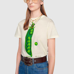 GUCCI Kaos Oversize Original - Kualitas Terbaik, Unisex, COD G-101