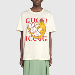 GUCCI Kaos Oversize Original - Kualitas Terbaik, Unisex, COD '" G-63
