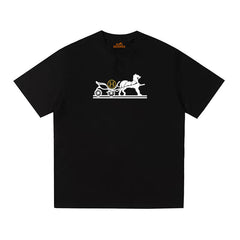 HERMES Kaos Logo Seri Huruf, Unisex '"COD '" HE - 3