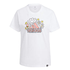 adidas Kaos Logo Seri Huruf, Unisex, COD '" AD-16