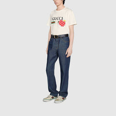 GUCCI Kaos Oversize Original - Kualitas Terbaik, Unisex, COD '" G-23