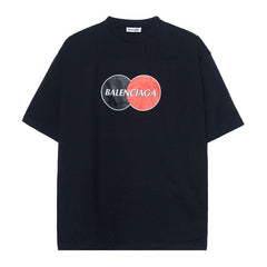 Kaos Pendek Balenciaga dengan Motif Gambar/Cetak, Cocok untuk Pria dan Wanita -BL-37