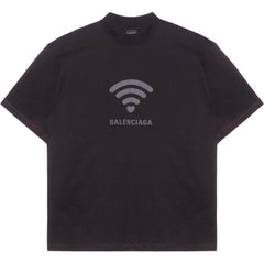 Kaos Pendek Balenciaga dengan Motif Gambar/Cetak, Cocok untuk Pria dan Wanita -BL-26