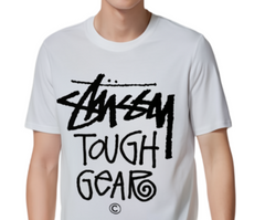 STUSSY Kaos Oversize Original - Kualitas Terbaik, Unisex, COD'-S-8
