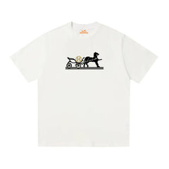 HERMES Kaos Logo Seri Huruf, Unisex '"COD '" HE - 3