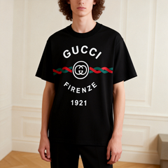GUCCI Kaos Oversize Original - Kualitas Terbaik, Unisex, COD '" G-50