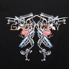 Kaos Givenchy Bermotif, Unisex -J-17