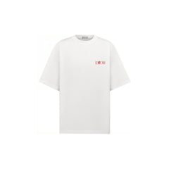 Kaos Pendek DIOR dengan Motif Gambar/Cetak, Cocok untuk Pria dan Wanita  -D-21