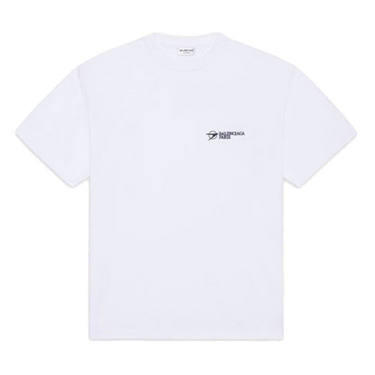 Kaos Pendek Balenciaga dengan Motif Gambar/Cetak, Cocok untuk Pria dan Wanita -BL-51