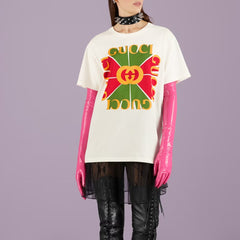 GUCCI Kaos Oversize Original - Kualitas Terbaik, Unisex, COD   G-68