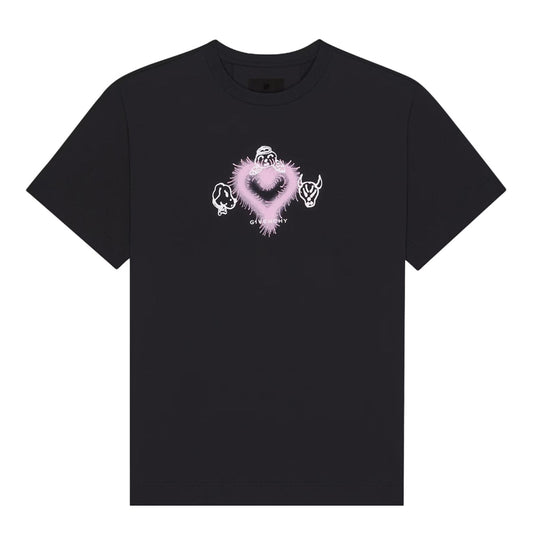 Kaos Givenchy Bermotif, Unisex -J-13