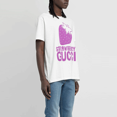 GUCCI Kaos Oversize Original - Kualitas Terbaik, Unisex, COD   G-80