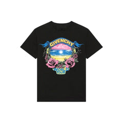 Kaos Givenchy Bermotif, Unisex -J-08
