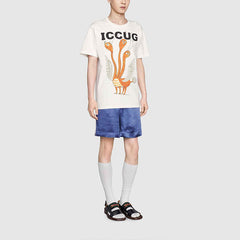 GUCCI Kaos Oversize Original - Kualitas Terbaik, Unisex, COD   G-112