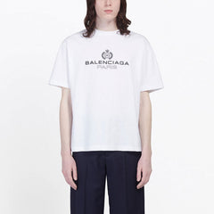 Kaos Pendek Balenciaga dengan Motif Gambar/Cetak, Cocok untuk Pria dan Wanita -BL-42