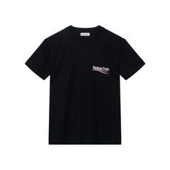 Kaos Pendek Balenciaga dengan Motif Gambar/Cetak, Cocok untuk Pria dan Wanita -BL-15