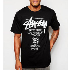 STUSSY Kaos Oversize Original - Kualitas Terbaik, Unisex, COD'-S-94