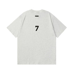 ESSENTIALS FEAR OF GOD Kaos lengan pendek original merek streetwear fashion dengan model super oversized (sangat longgar).FG-9702