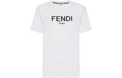 Kaos Pendek FENDI dengan Motif Gambar/Cetak, Cocok untuk Pria dan WanitaF-06
