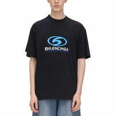 Kaos Pendek Balenciaga dengan Motif Gambar/Cetak, Cocok untuk Pria dan Wanita -BL-21